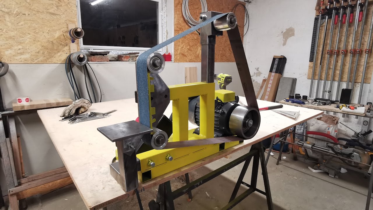 Belt sander DIY   Dream Workshop equipment S02E05