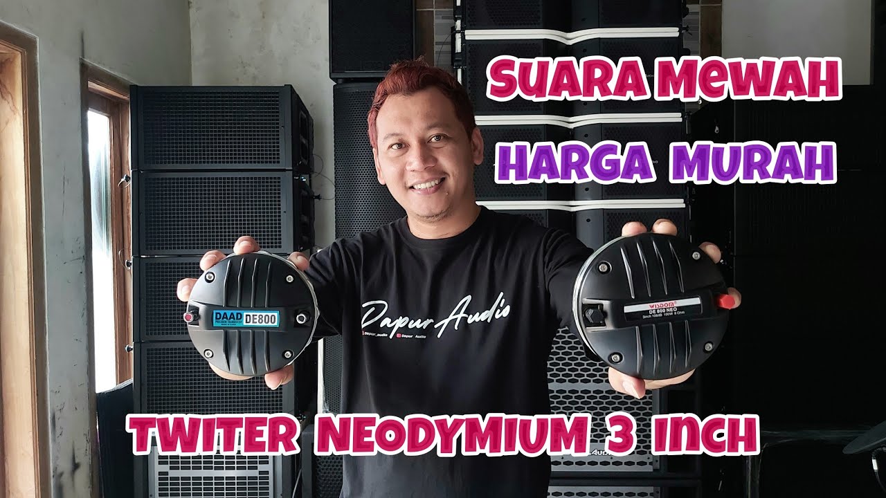 TWITER NEODYMIUM 3 INCH HARGA MURAH SUARA MEWAH