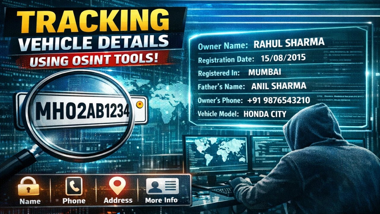 How to Check Vehicle Information Using Registration Number | OSINT Practical