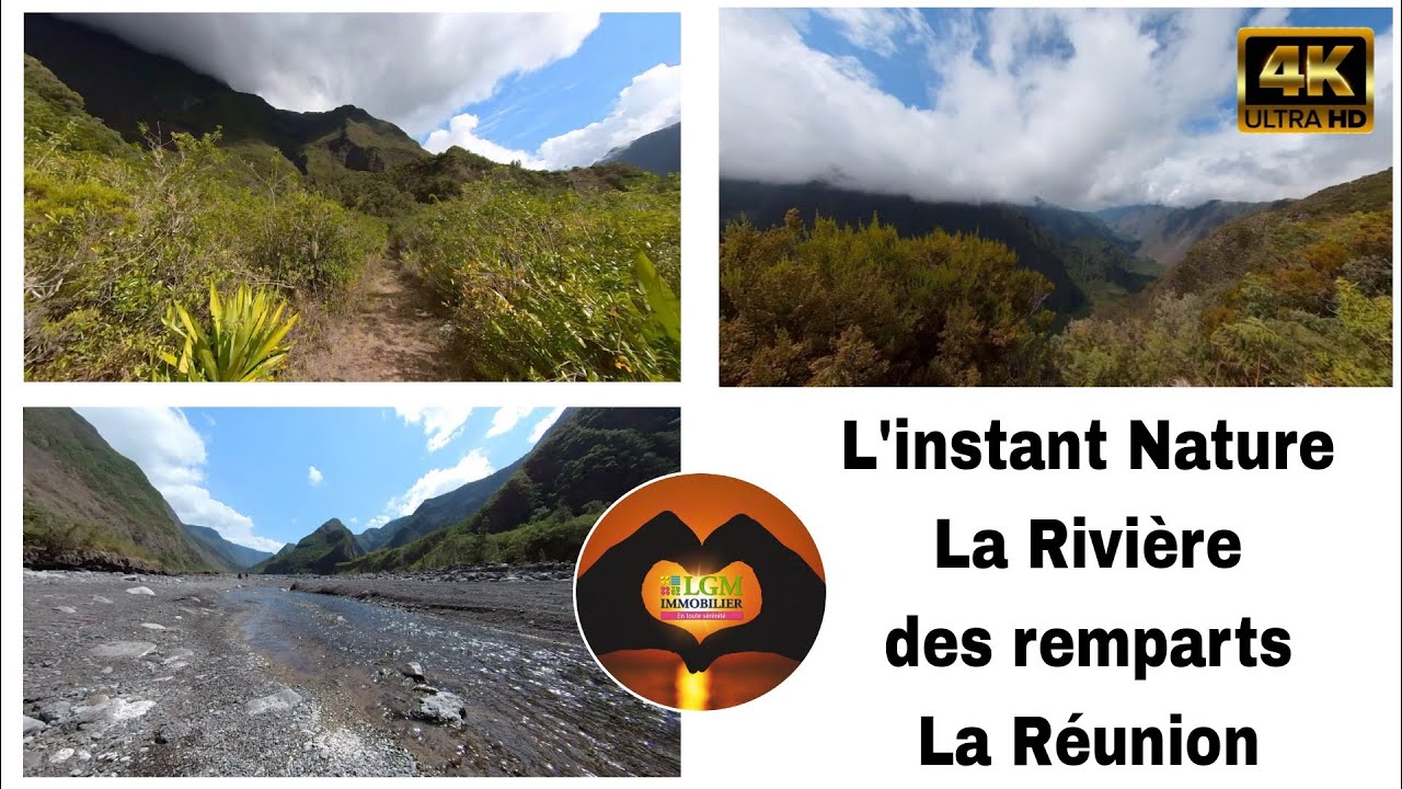 L'instant Nature à Roche Plate dans la Rivière des remparts, La Réunion (4k)
