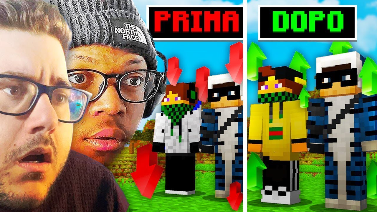 Quale YouTuber FAMOSO È Diventato Il Più FORTE Su Minecraft?