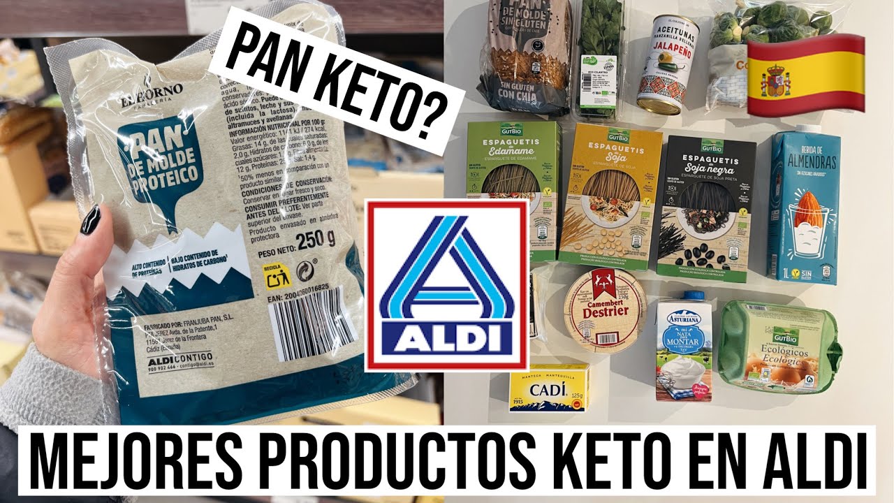 🛒ALDI KETO GROCERY HAUL COMPRAS EN ESPAÑA | MEJORES PRODUCTOS KETO EN ALDI BCN | Manu Echeverri