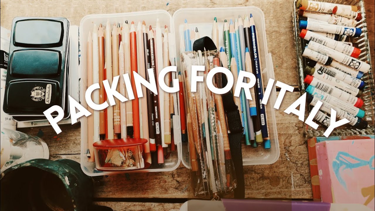 Packing To Paint In Italy