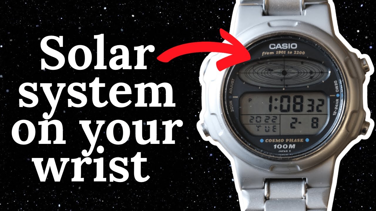 CASIO COSMO PHASE : Why this watch is the culmination of astronomical history