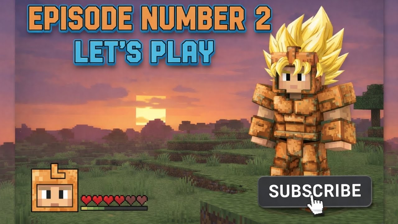Full copper armour in minecraft let's play episode number 2 #minecraftsurvival