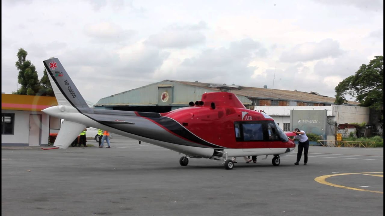 Airgurus' Augusta 109A for VIP / Corporate Charter Flight
