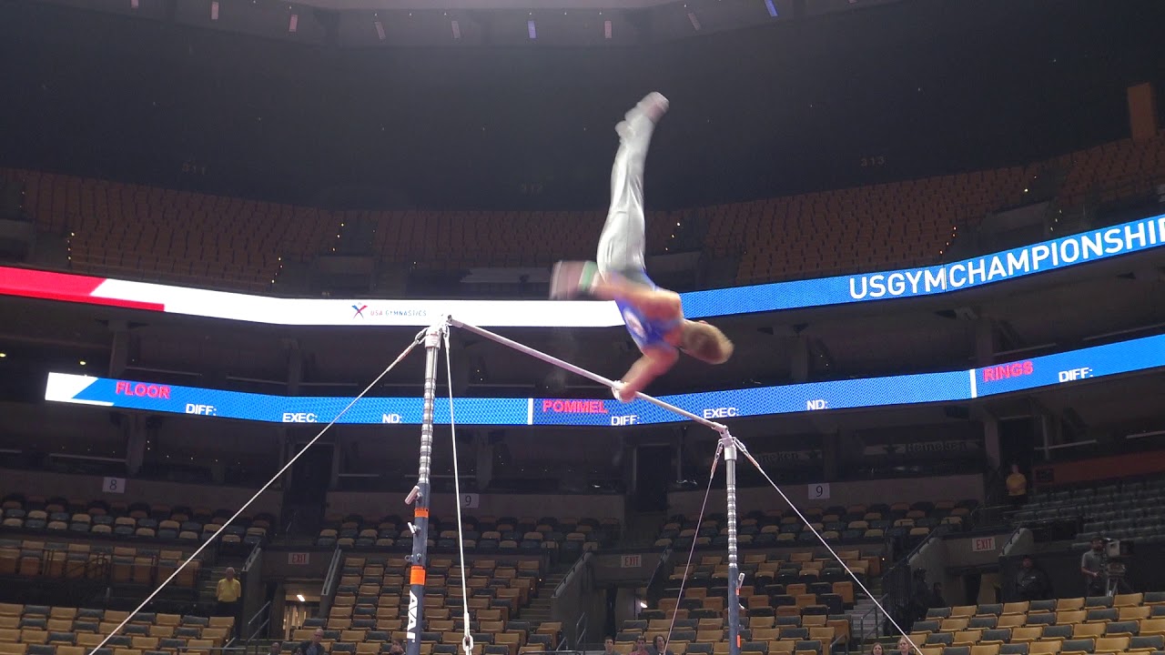 Curran Phillips - High Bar &ndash; 2018 U.S. Gymnastics Championships &ndash; Junior Men Day 1