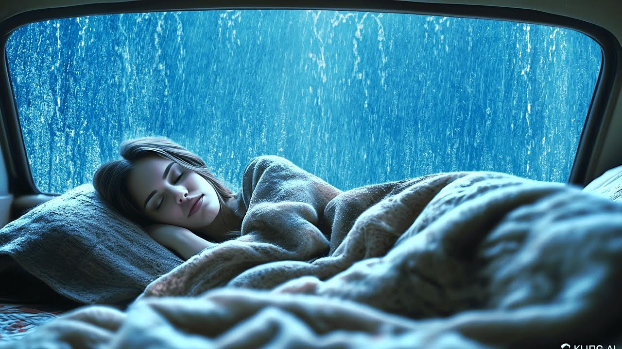 Rain Sounds for Sleep 🚗 ASMR Car Ambience to Relax, Unwind & Fall Asleep Fast