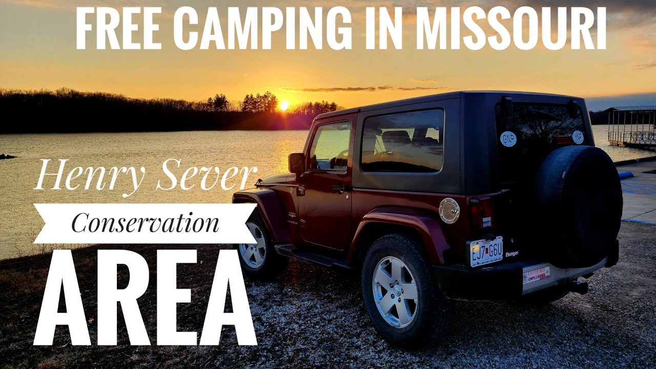 Free Camping at Henry Sever Conservation area/MDC/One of our favorite places
