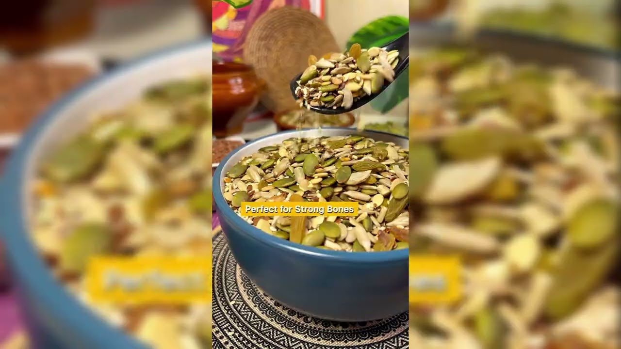 Best High Protein Snack for Strength & Energy? 💪 | Roasted Seeds + Raisin Mix Review