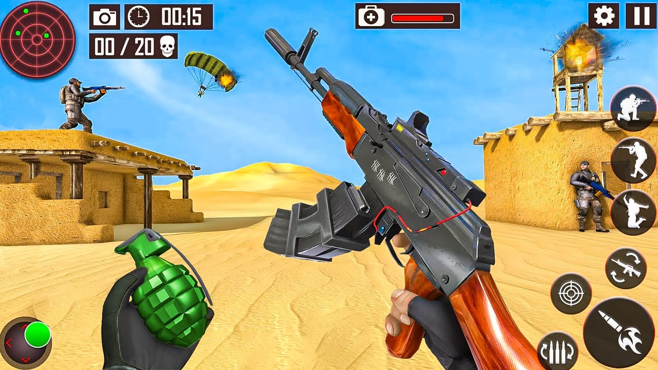 Gun Strike Fire - FPS Shooting Battle 3D _ Android GamePlay #2