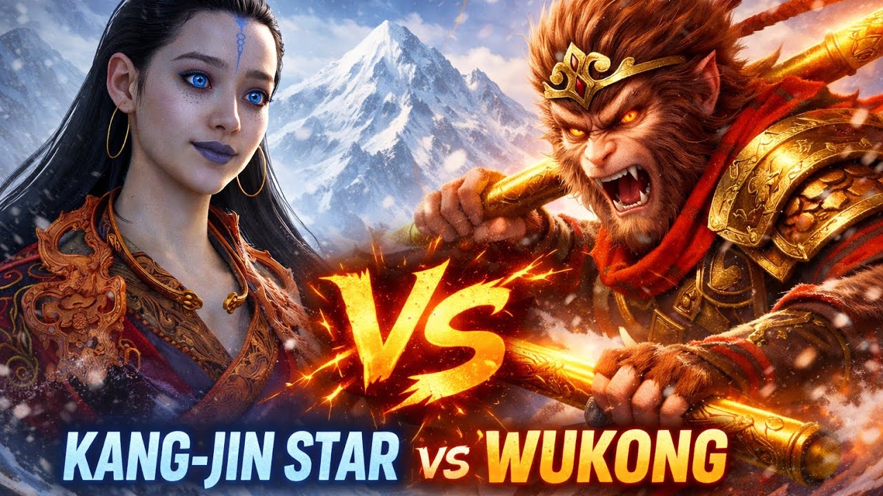 Chapter 3 Female Boss Fight 🤩 l Kang-Jin Star vs Wukong 🔥 l Playstation 5