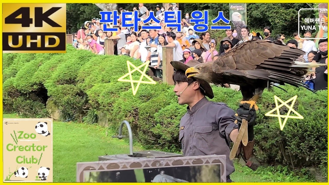 [에버랜드 4K] 에버랜드 공연, 판타스틱 윙스 2022-09-12