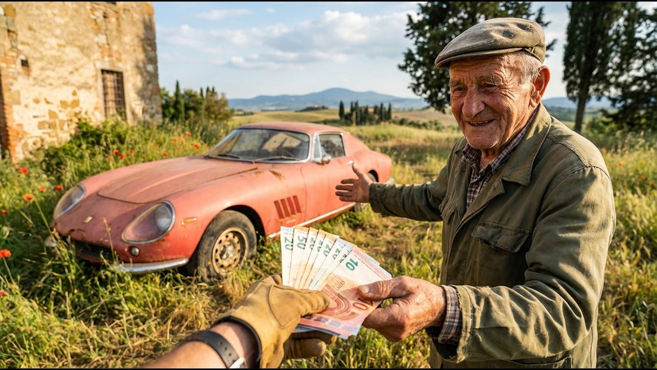 I Bought a FORGOTTEN Ferrari from a Farmer in Italy — Watch the Full Restoration [ASMR]