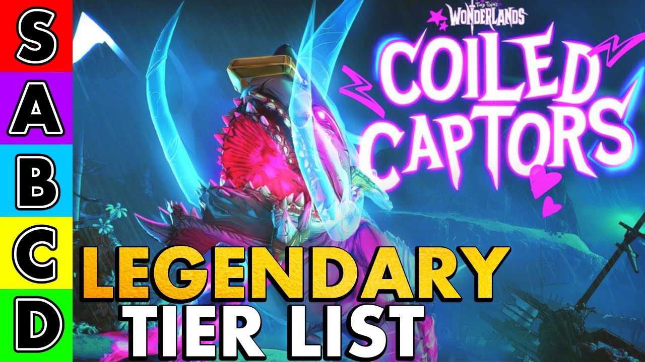 Wonderlands ALL Coiled Captors DLC 1 Легендарное оружие/предметы СПИСОК УРОВНЕЙ #PumaCounts