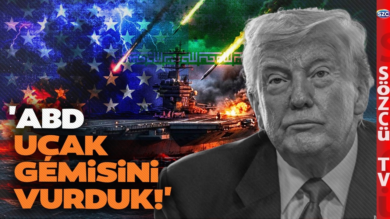 USS Lincoln Uçak Gemisine Füze Yağdırdılar! İran'dan Trump'ı Çıldırtacak Misilleme!