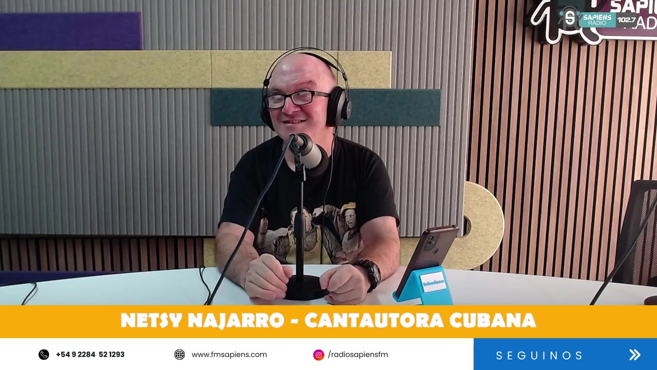 NETSY NAJARRO, cantautora CUBANAm nos cuenta sus inicios y como llegó a vivir en ITALIA actualmente.