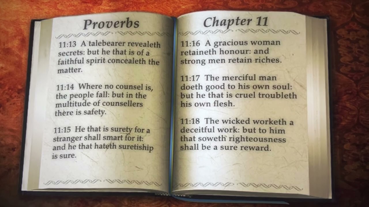Proverbs Chapters 10 - 12