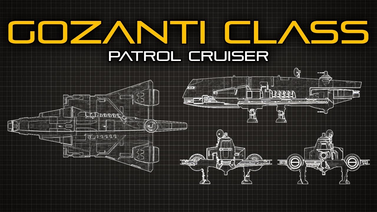 Star Wars: Gozanti Class Patrol Cruiser - Ship Breakdown
