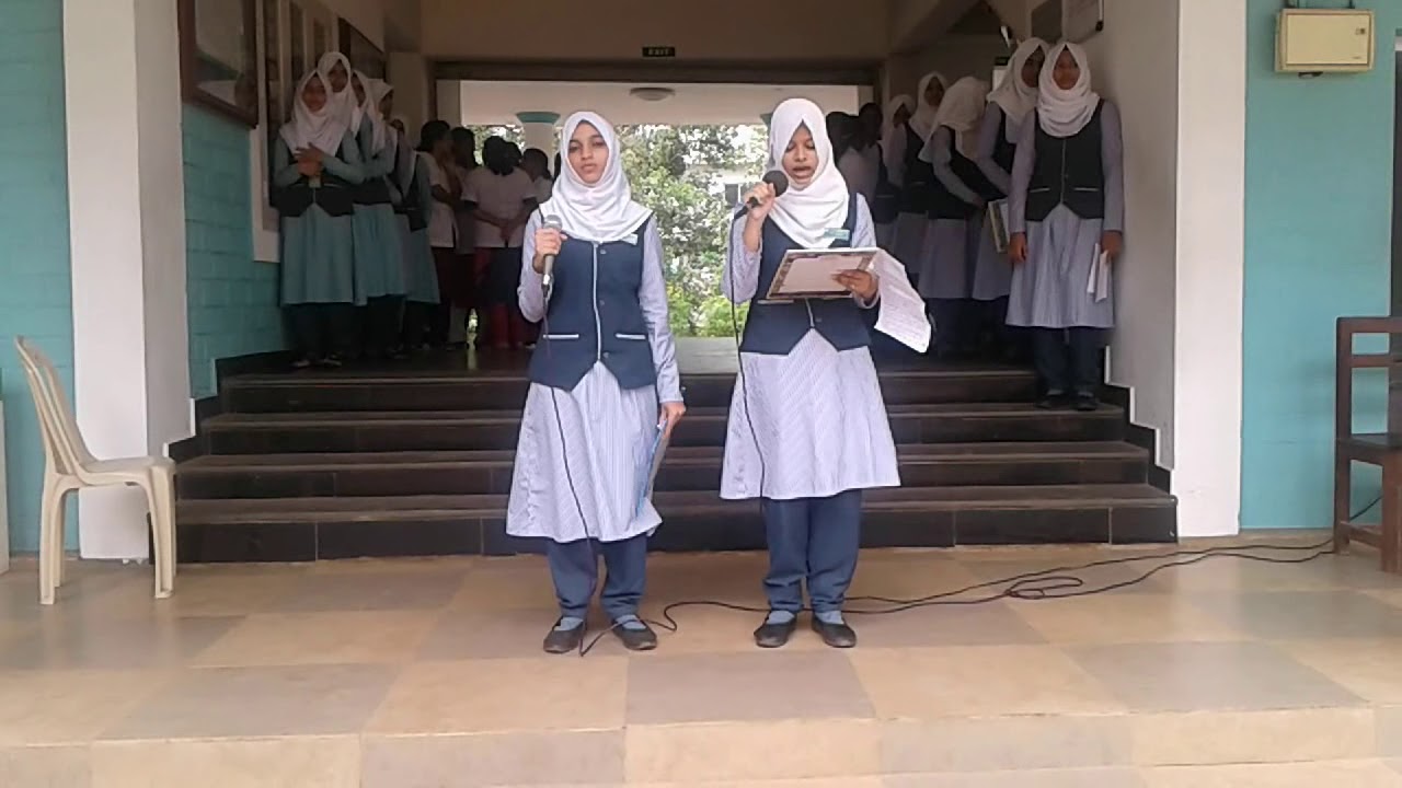 speech and a skit based on patience
