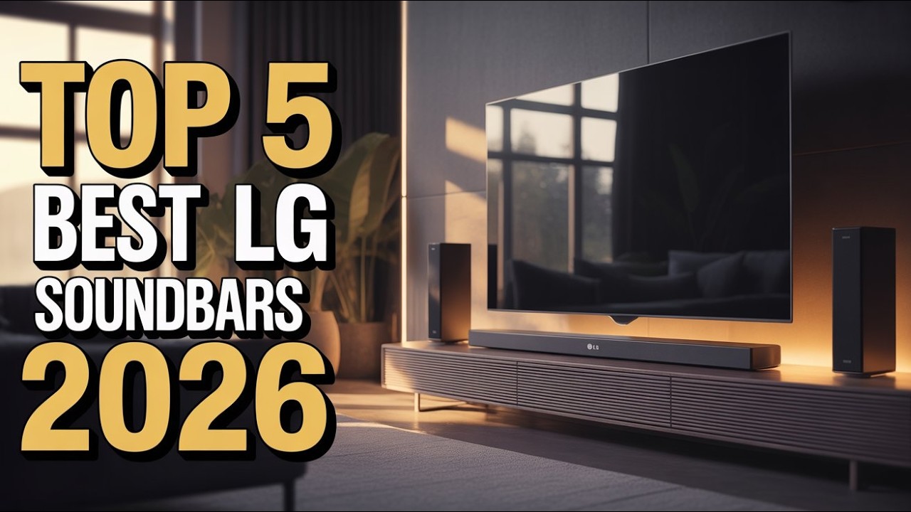 Top 5 LG Soundbars 2026 🔥 Best Dolby Atmos & Budget Options