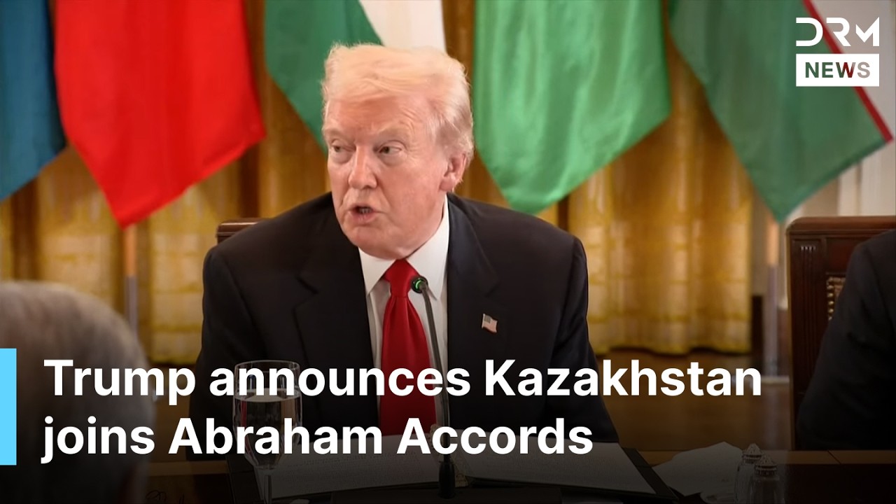 BREAKING NEWS: Kazakhstan joins Abraham Accords after Trump&rsquo;s call with Netanyahu and Tokayev | AC1G
