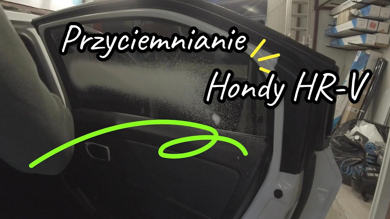 Przyciemnianie szyb Honda HR-V, Bezinwazyjne przyciemnianie szyb