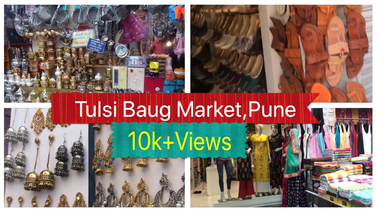 Tulsi Baug Market || Local market of PUNE || Pune street shopping|| Places to visit in Pune||