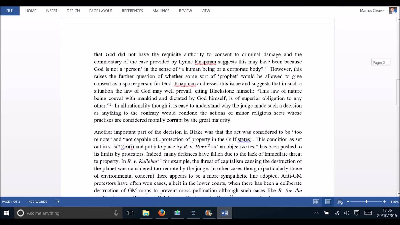 Coursework Guidance on Citations and OSCOLA Referencing