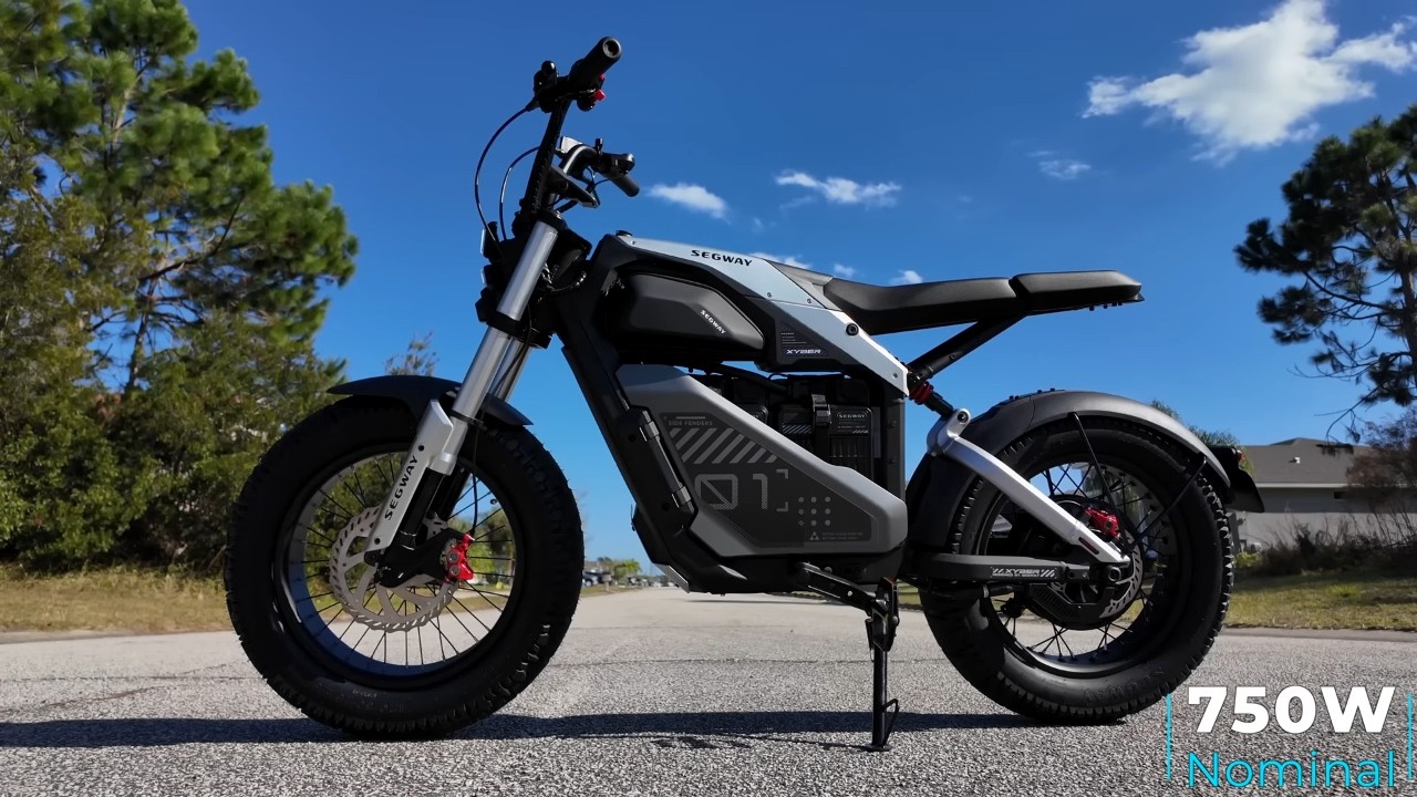 На фоне Segway Xyber все остальные электровелосипеды выглядят глупо.