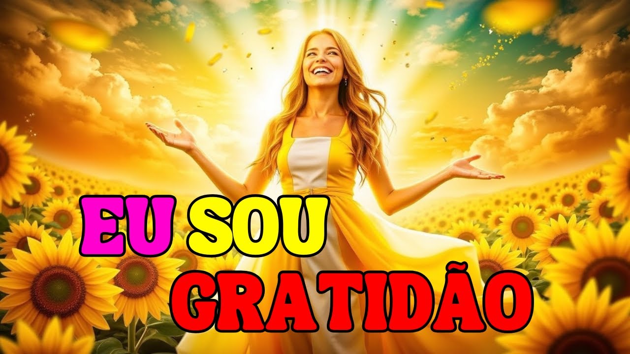 🌻 GRATID&Atilde;O PLENA | EU AGRADE&Ccedil;O E RECEBO TUDO QUE O UNIVERSO ME OFERECE 🌻