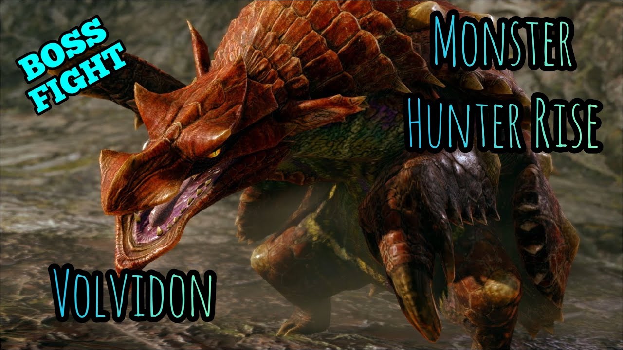 Monster Hunter Rise | Volvidon BOSS FIGHT 👹