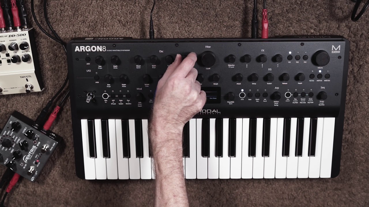 2 minute sound design tips - Using FM and Noise for texture (Featuring the Modal Argon 8)
