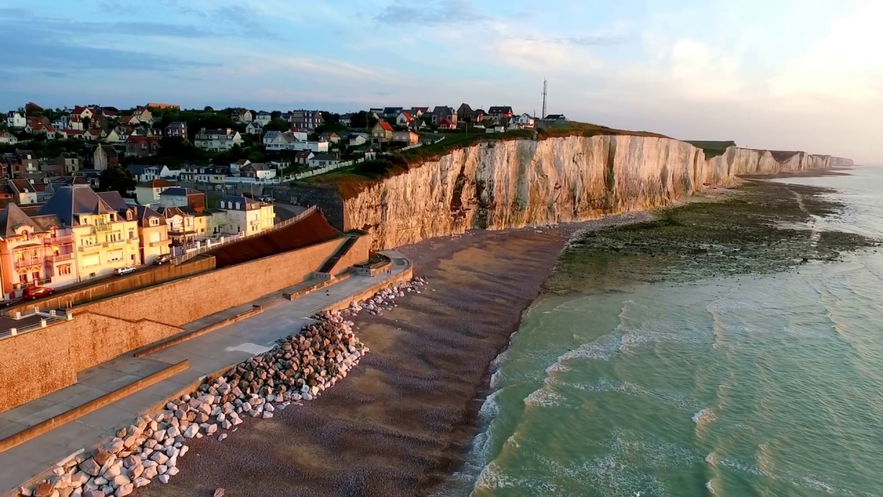 Birdeye over Ault, France