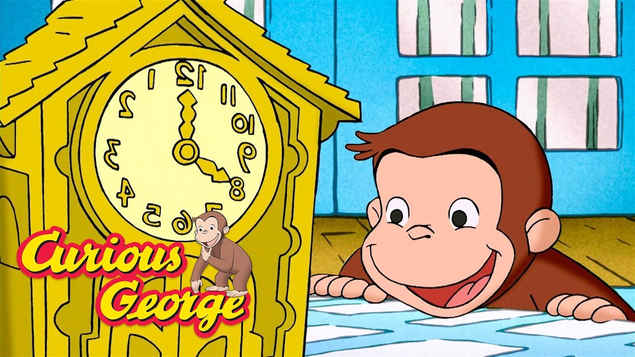 Don't Touch the Clock! 🐵 Curious George 🐵 Kids Cartoon 🐵 Kids Movies