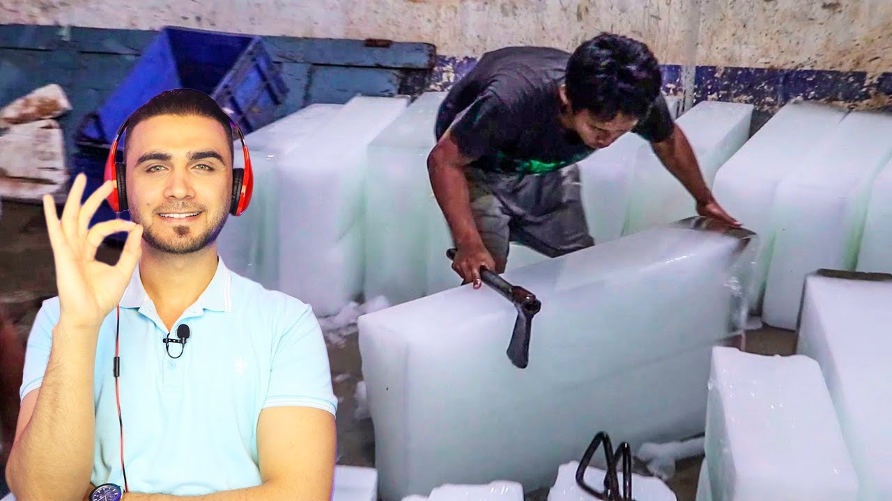 جولة مع مصانع الثلج والآيس كريم 🥶 مصانع المياه المعبأة والمكيف والمراوح 🥶