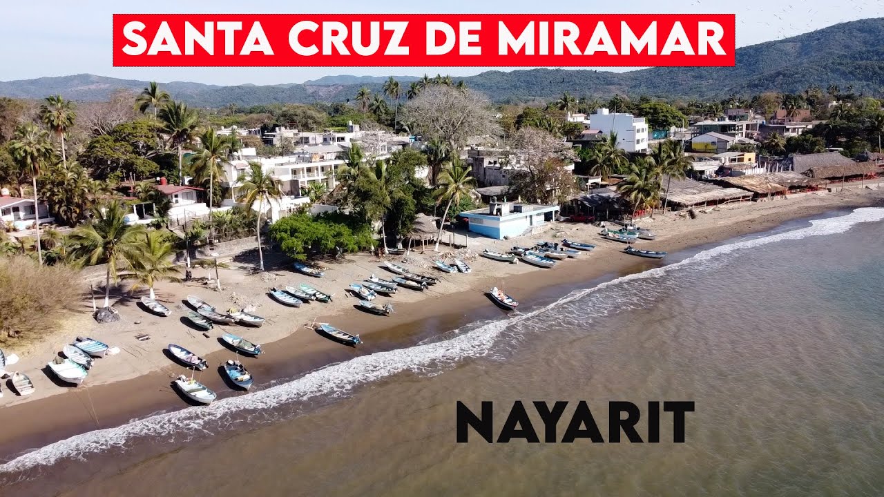 SANTA CRUZ DE MIRAMAR (EXCELENTE LUGAR PARA COMER MARISCOS Y RELAJARTE EN NAYARIT).