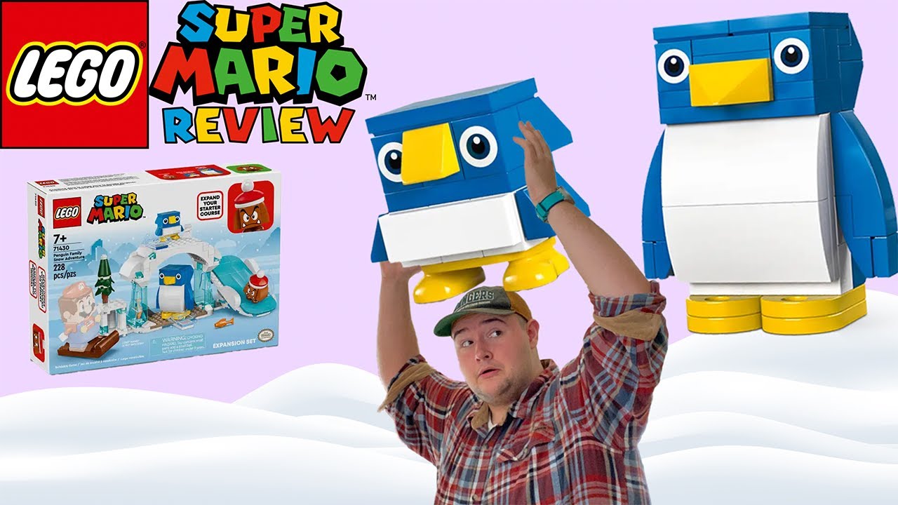LEGO Super Mario Penguin Family Snow Adventure 71430 2023 Set Review