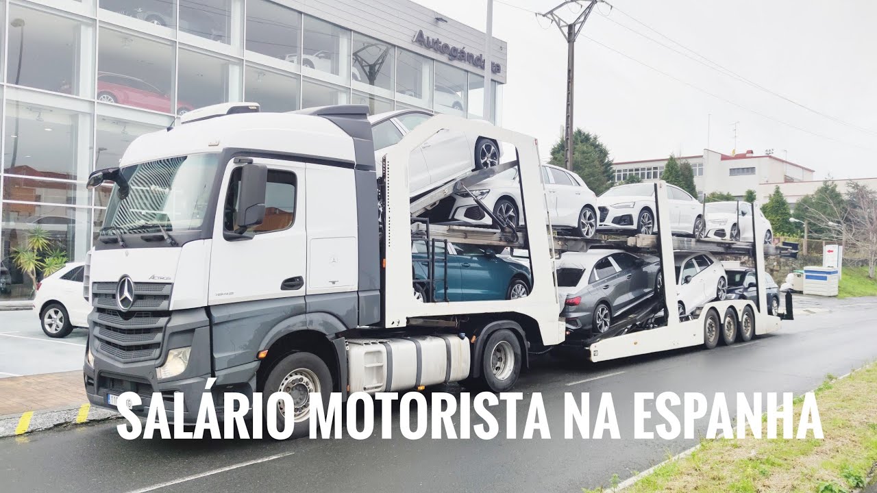 Salário Motorista Caminhoneiro na Espanha
