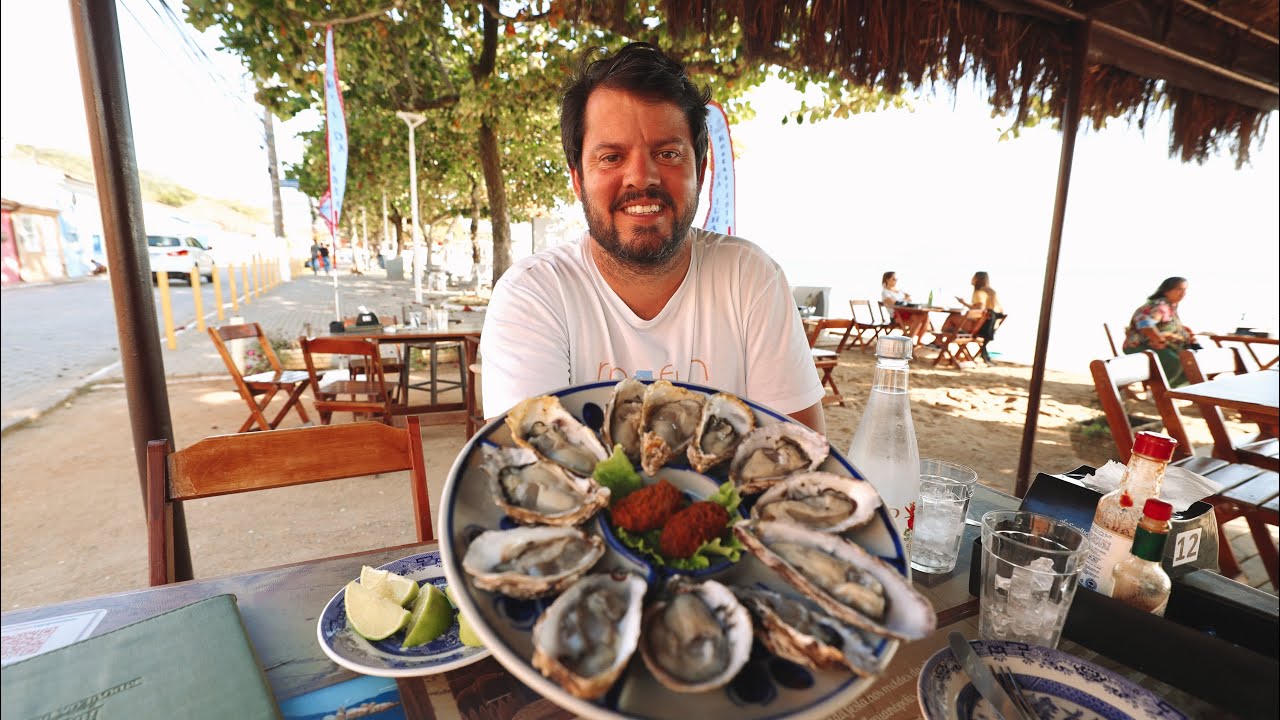 12 horas COMENDO OSTRAS 🦪 em Florianópolis - SC | RIO4FUN Brasil 27 🇧🇷