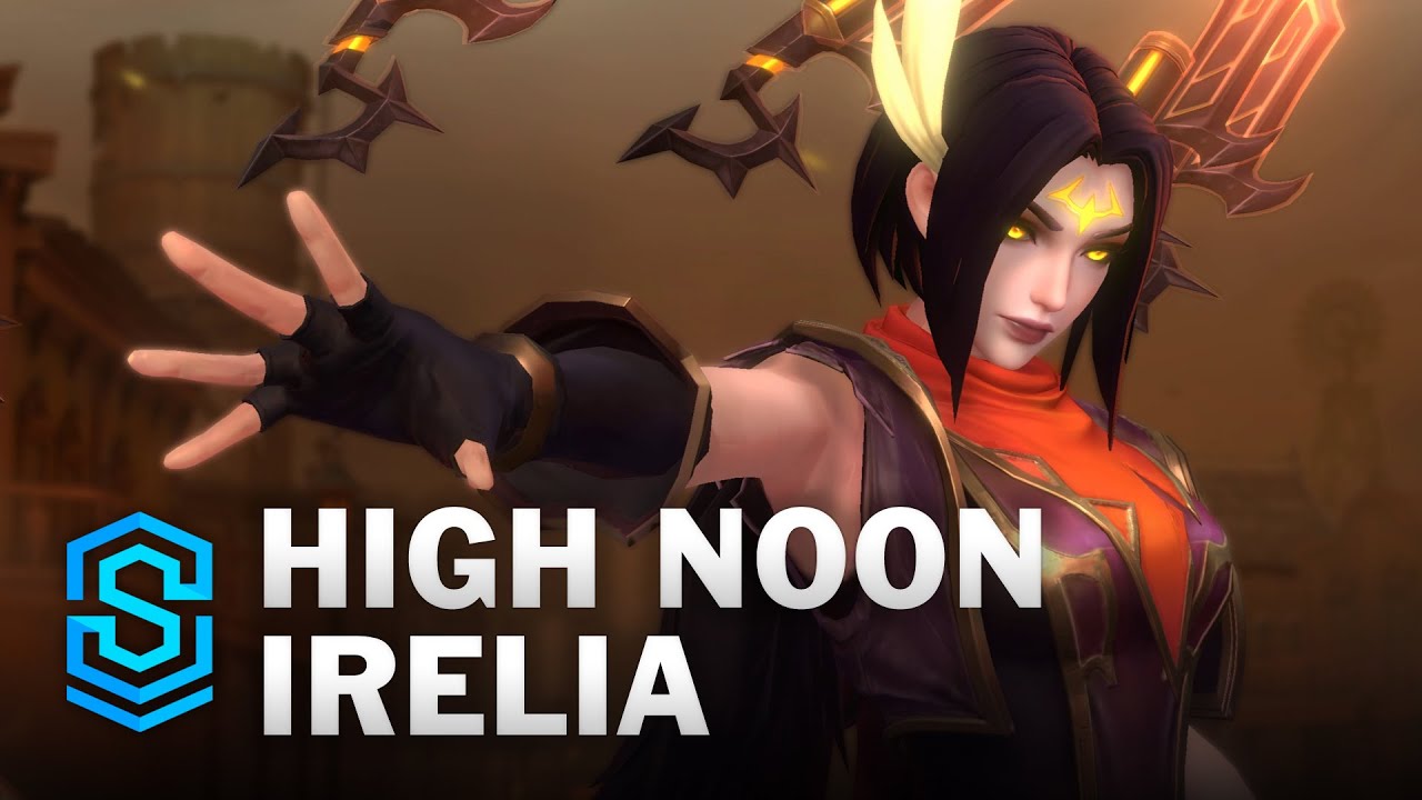 High Noon Irelia Wild Rift Skin Spotlight