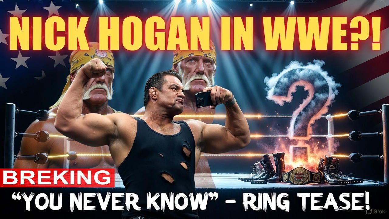 Nick Hogan to WWE?! Huge Tease Dropped at Ringside, Hogan vs.The World, Hulk Hogan Son in the Ring?