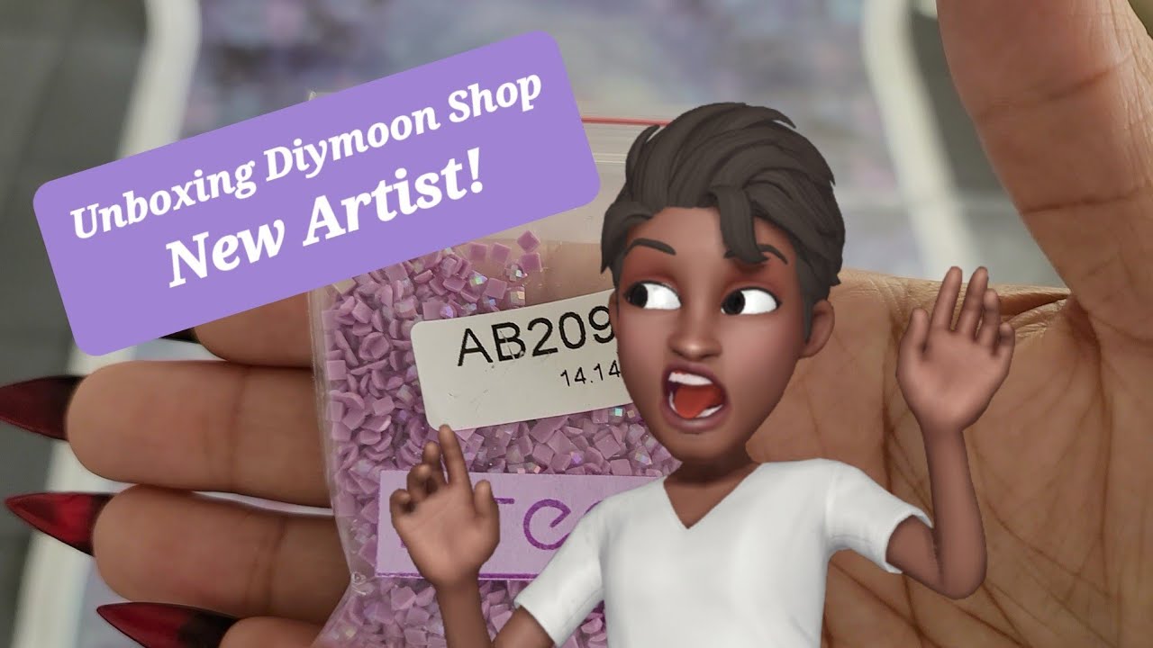 Unboxing Diymoonshop New Artist Riikka Riekkinen!! * Queen of the Fairies 🧚🏾‍♀️ *