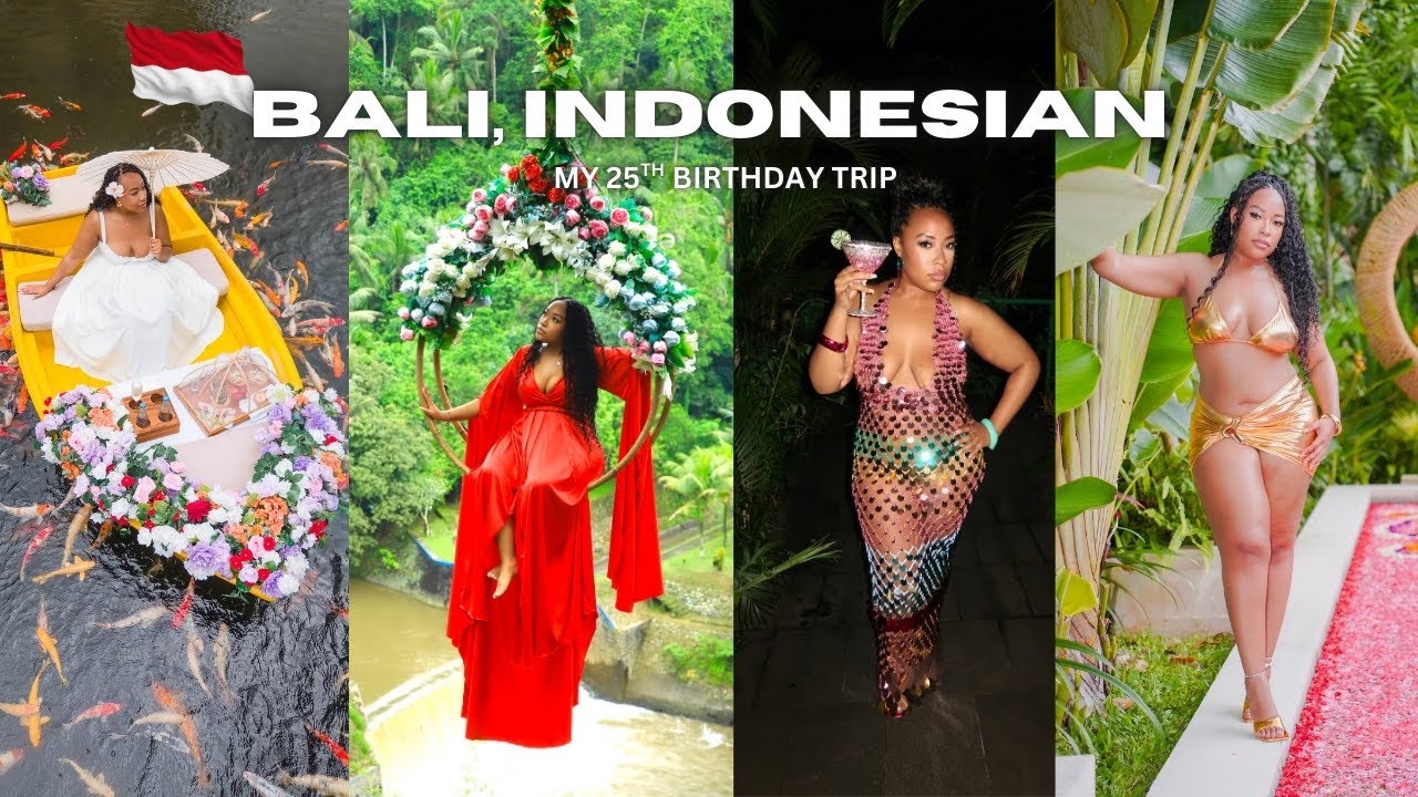 MY 25TH BIRTHDAY IN BALI, INDONESIA🇮🇩: Cooking Class, Koi Fish Pond & Bali Swing |MOURA YING