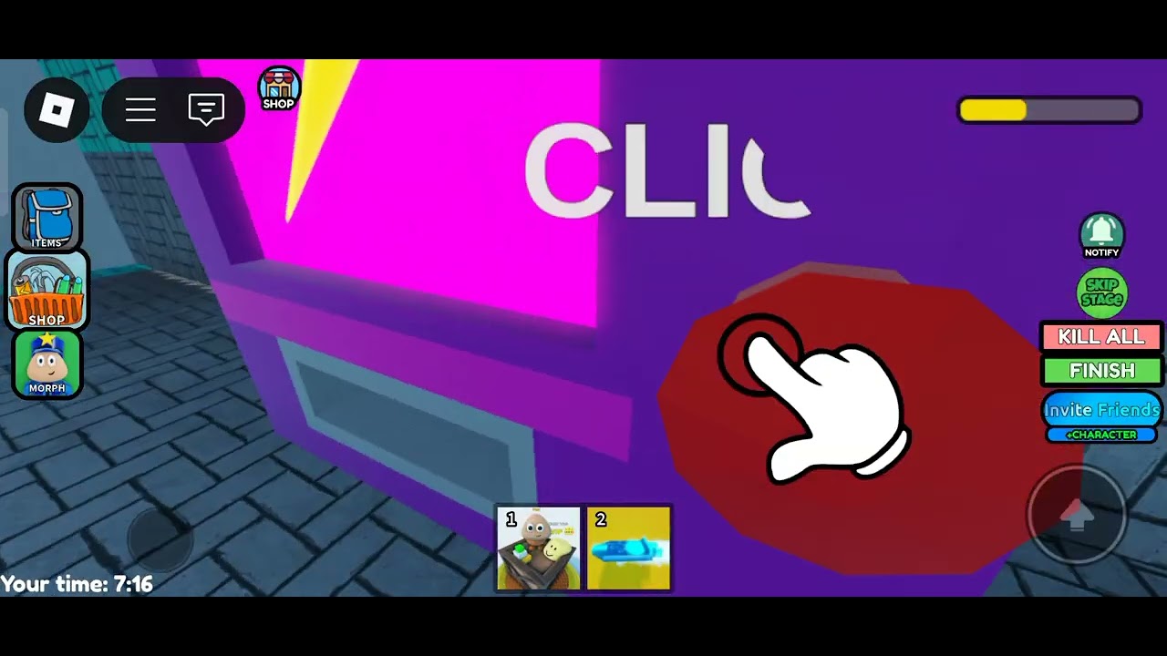 Escaping Roblox Po police prison run escape (Obby)