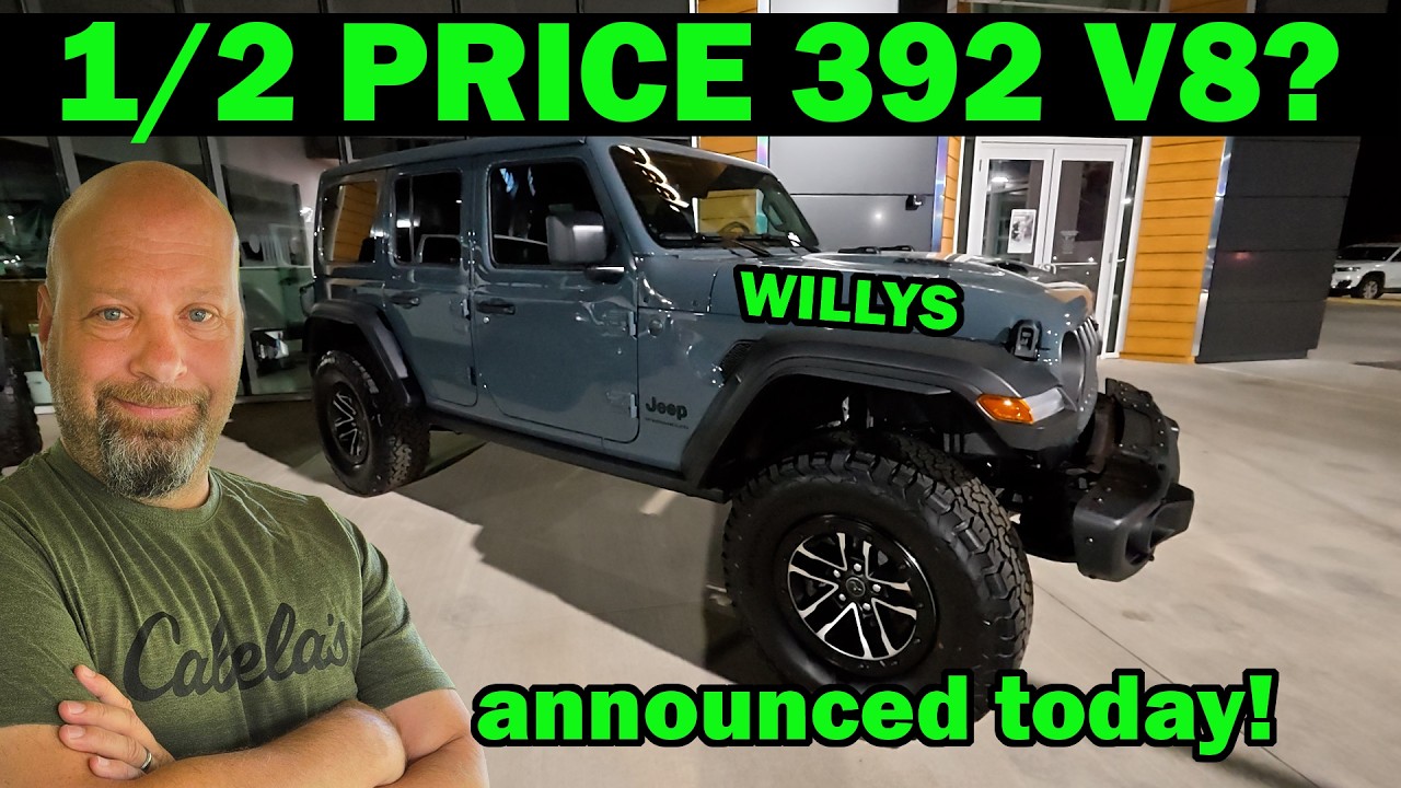 Jeep Willys теперь с двигателем 392 V8 и может стоить в реальных условиях менее 60 000 долларов?