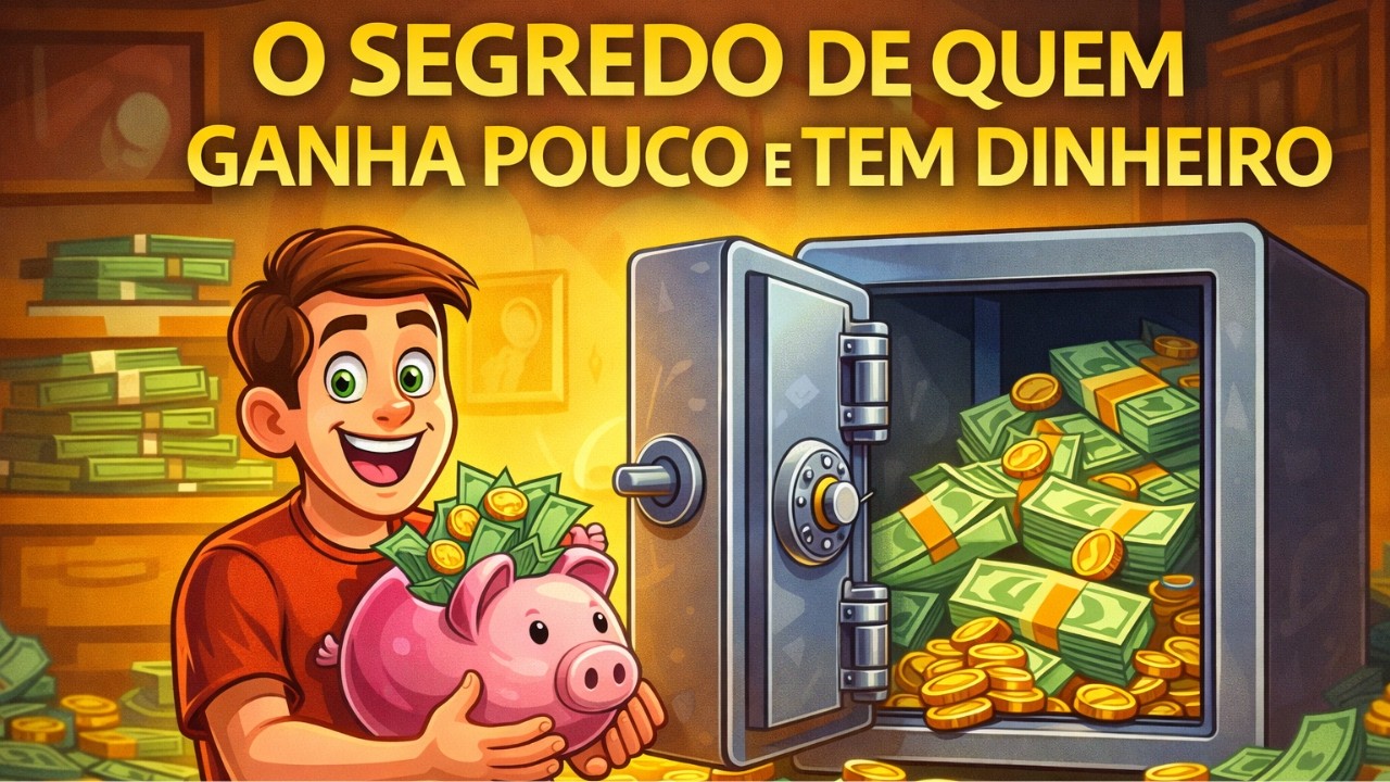 O SEGREDO de quem ganha POUCO e TEM DINHEIRO: Onde Guardar AGORA!