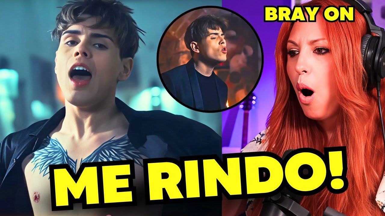BRAY ON | RÍNDETE  es  LA MEJOR BALADA en ESPAÑOL del 2025?  | Vocal Coach Reaction & analysis
