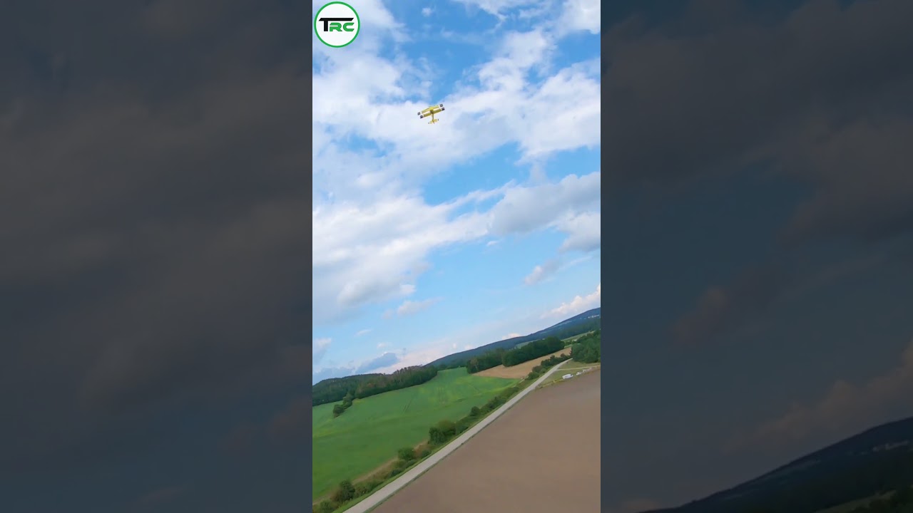 RC Doppeldecker - FPV beim E.I.M. 2024 / 50 Jahre Modellbau-Club SAD #shorts #shortvideo #short