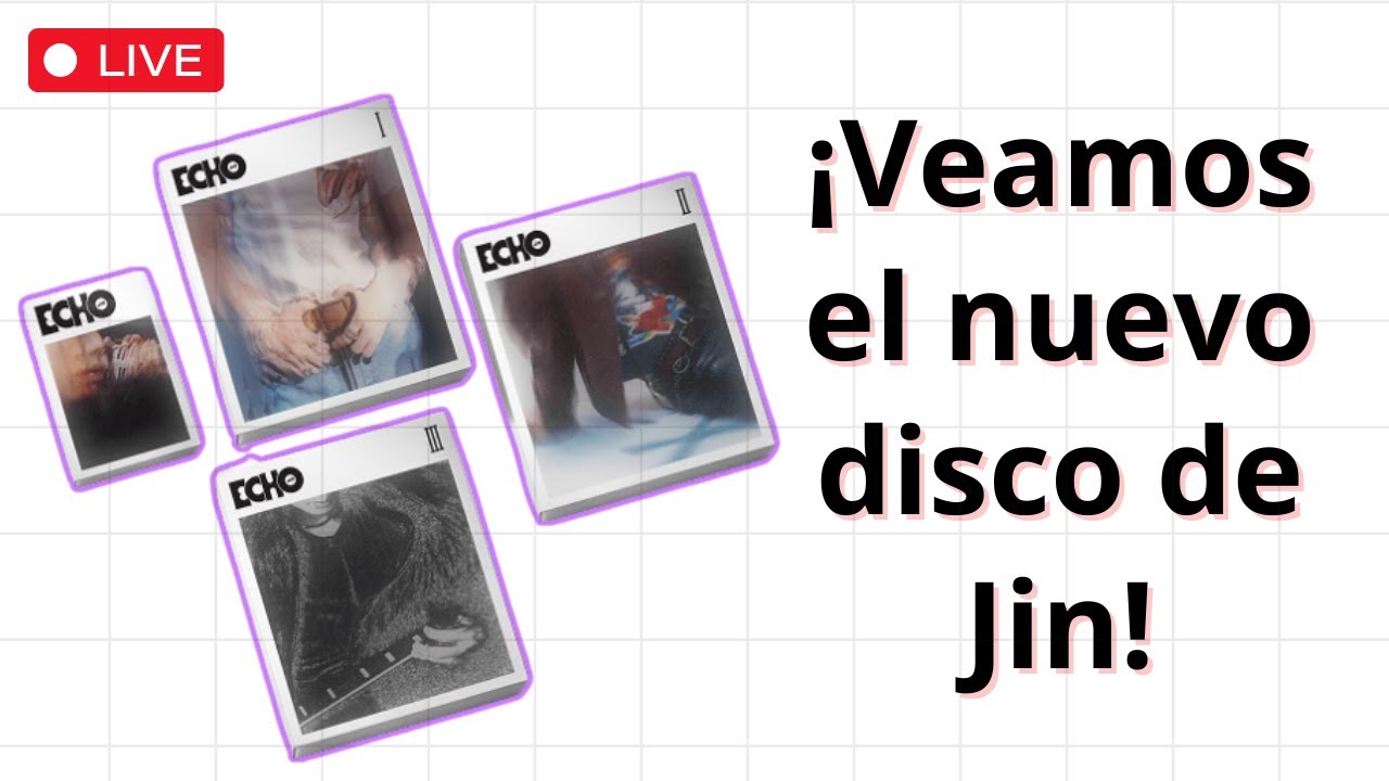 Unboxing de los álbumes Echo de Jin en tiempo real! 💜✨ (3CDs y Weverse Albums)